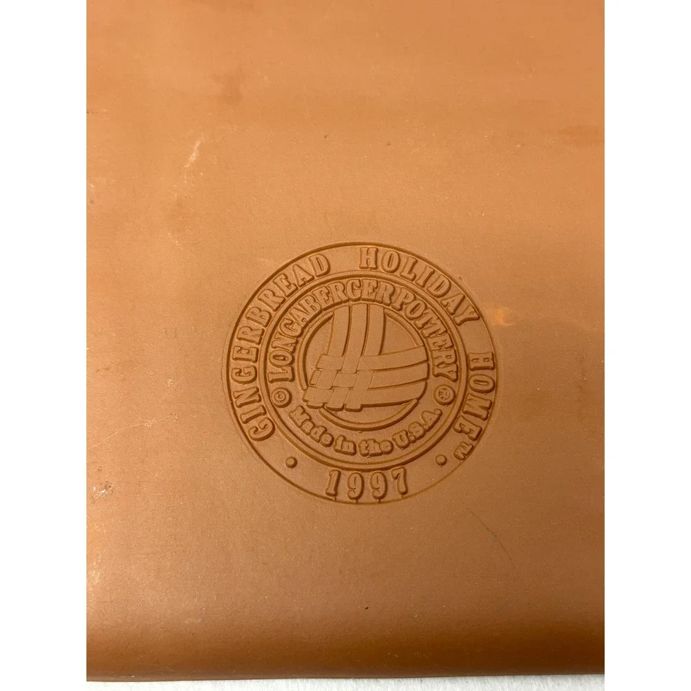 Vintage Longaberger Country Cottage Gingerbread‎ House Cookie Mold 1997 No Box